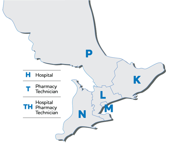 Ontario Districts Map