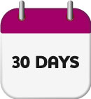 Calendar with 30 days