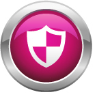 Safety centered icon